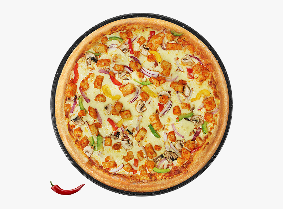 Menu Vindaloo Chicken Sauce - Pizza Png, Transparent Clipart