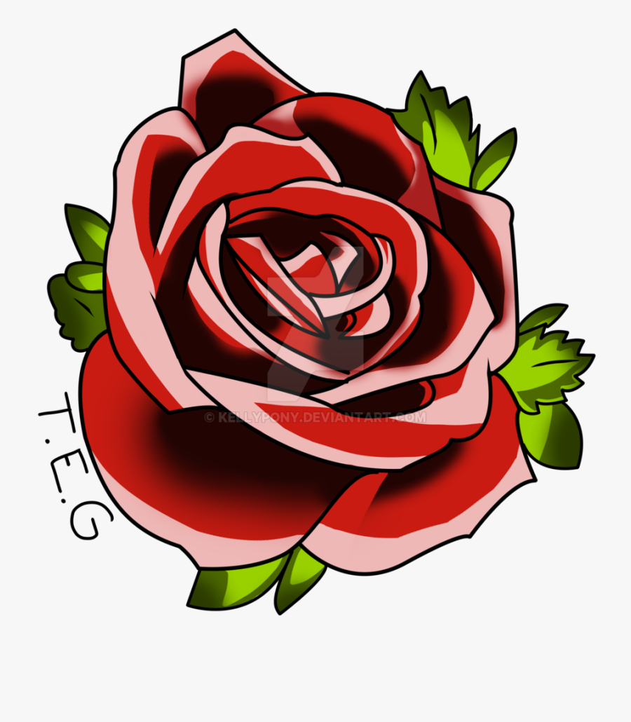 Clip Art Red Rose Tattoo - Png Tattoo Design Png, Transparent Clipart