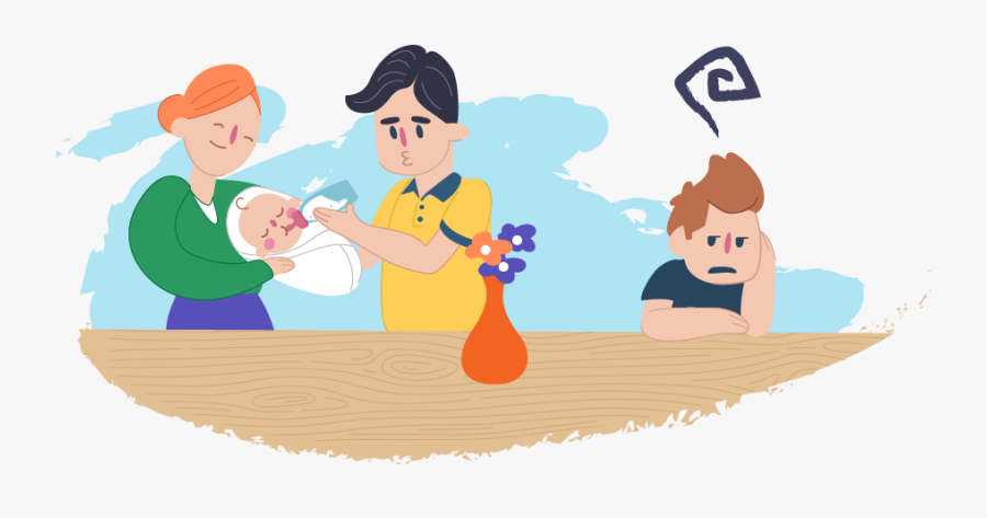 Scary Cartoon Boy - Cartoon, Transparent Clipart