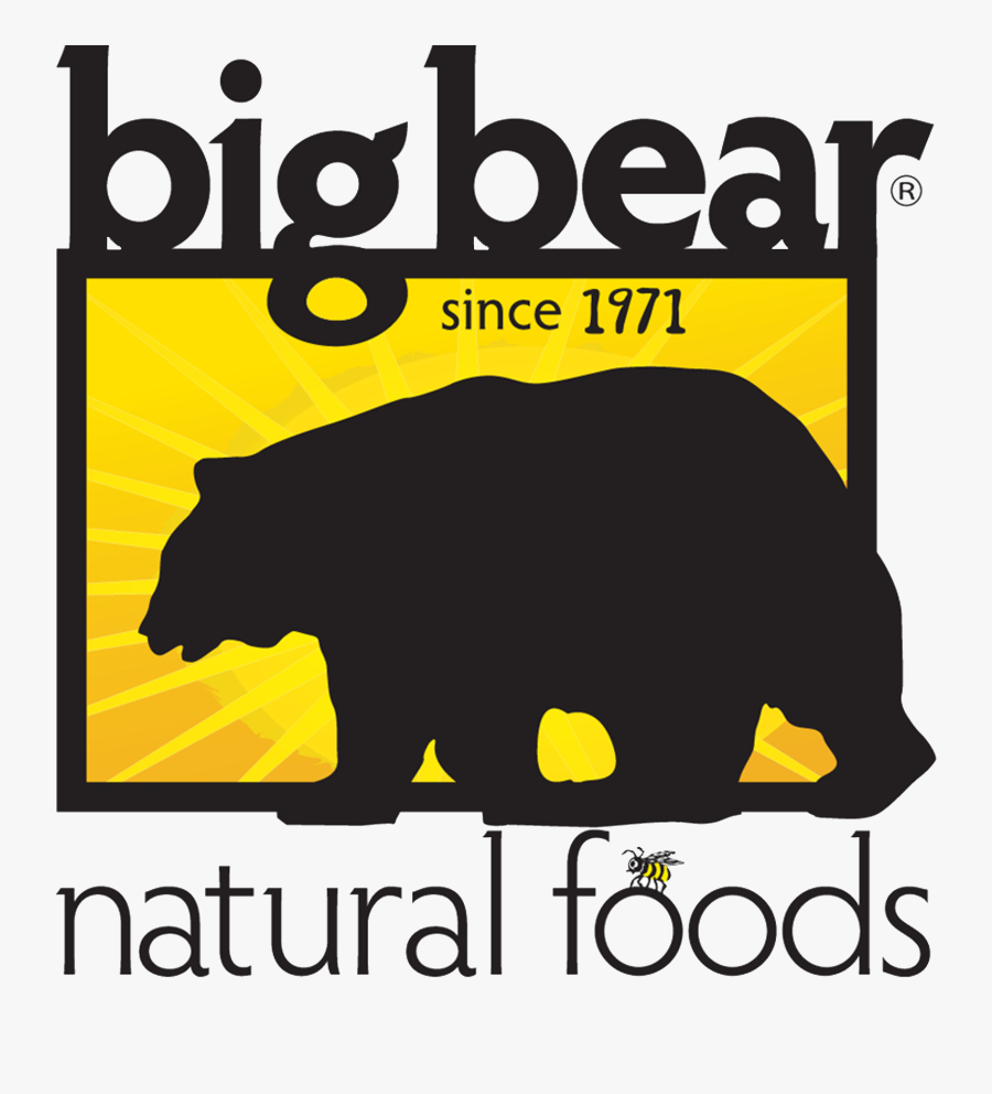 Big Bear Natural Foods Lambertville, Transparent Clipart