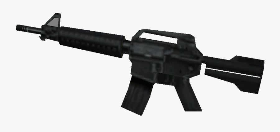 Assault Rifle Clipart Army Gun - Gta Vice City M16, Transparent Clipart