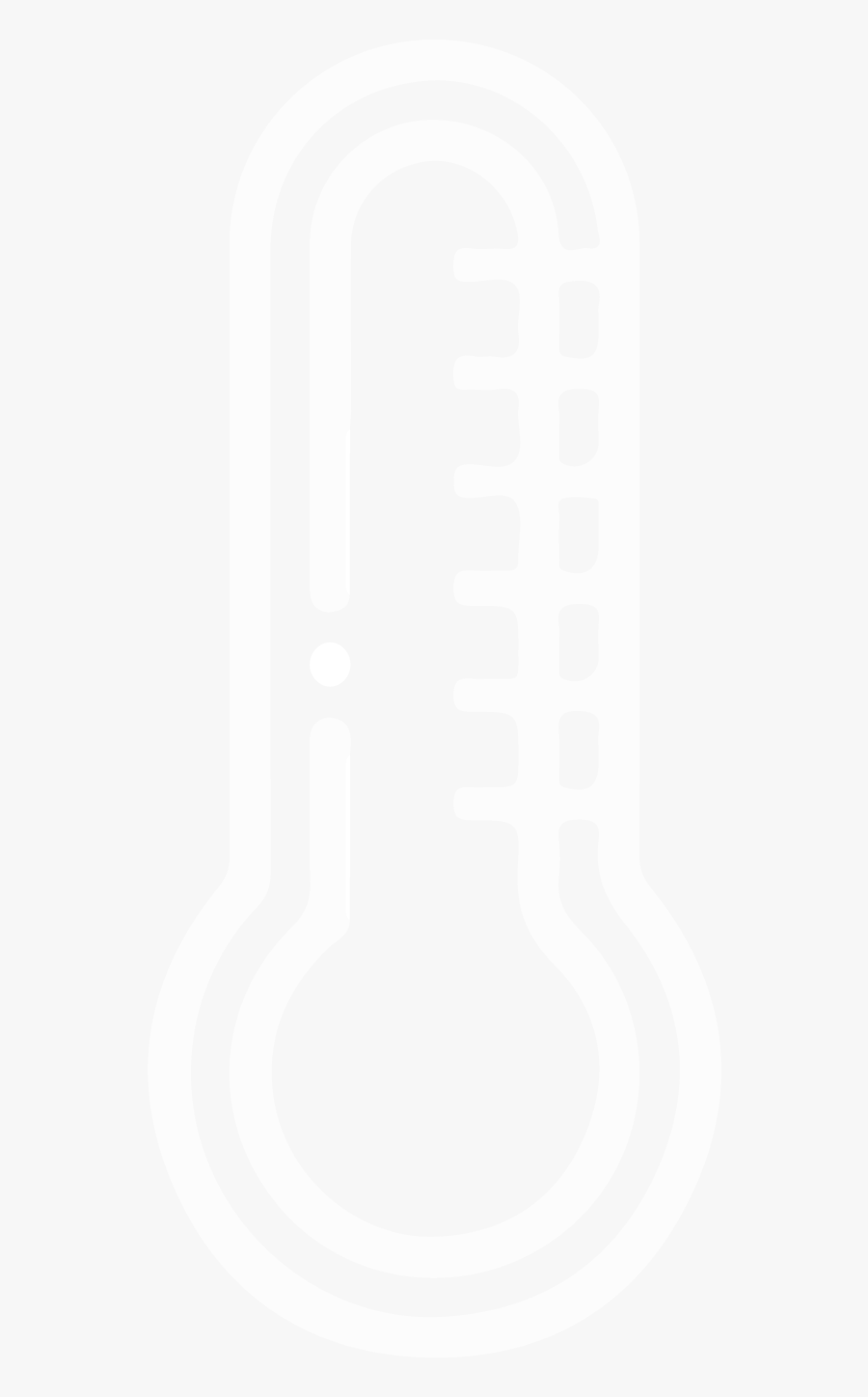 Temperature Protection Icon - Temperature Icon White Transparent, Transparent Clipart