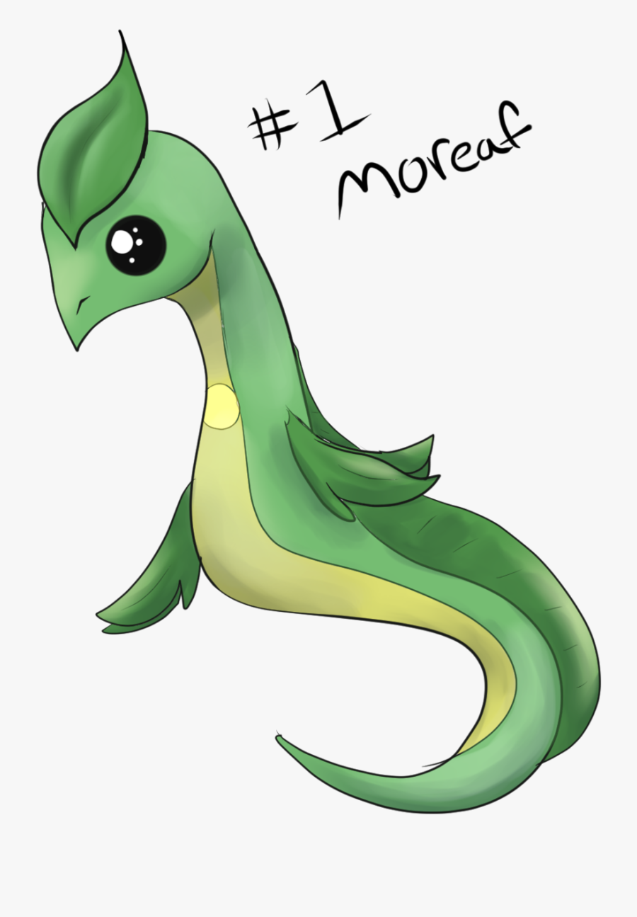 #1 Moreaf, The Electric Eel Pokemon - Cartoon, Transparent Clipart