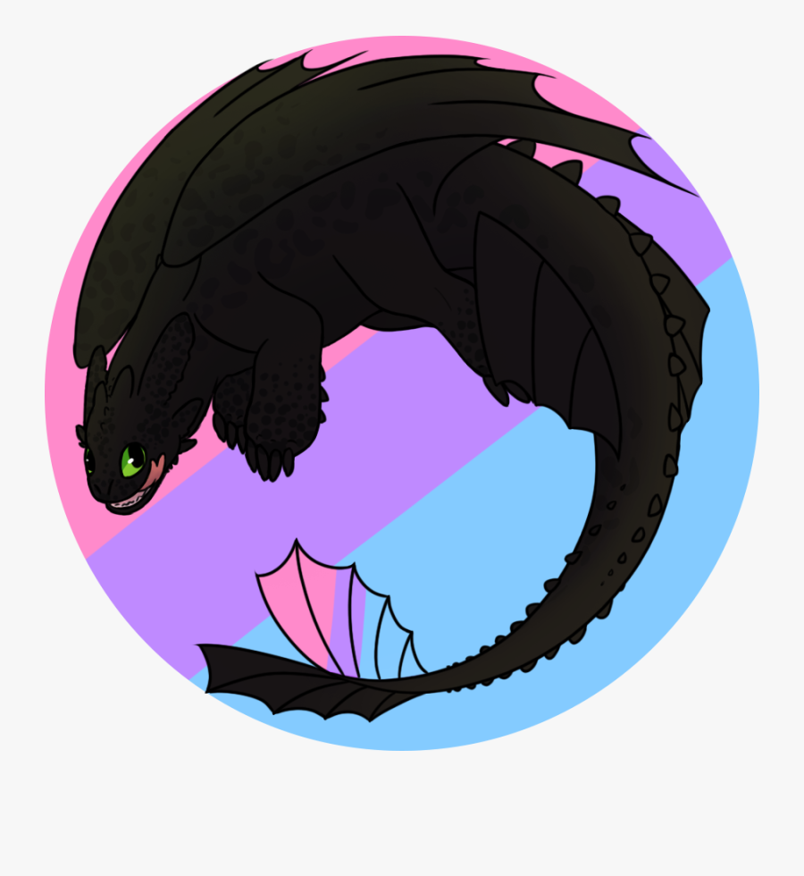I Draw Sometimes Toothless Pride Icons The Edges Are - Illustration, Transparent Clipart