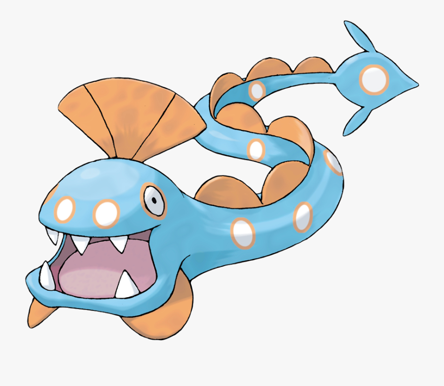 Huntail Pokemon, Transparent Clipart