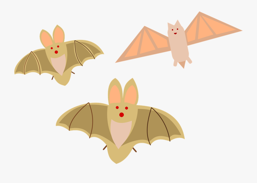 Cute Bat Clip Art, Transparent Clipart