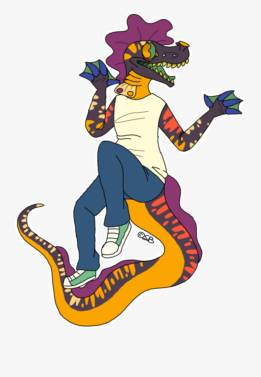 Eel Boi - Cartoon, Transparent Clipart