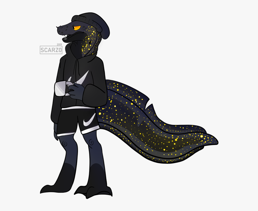 Eel Fursona, Transparent Clipart