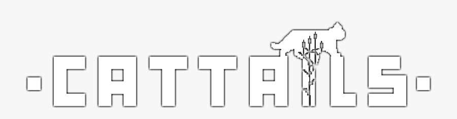 Cattails Black & White Clipart, Transparent Clipart