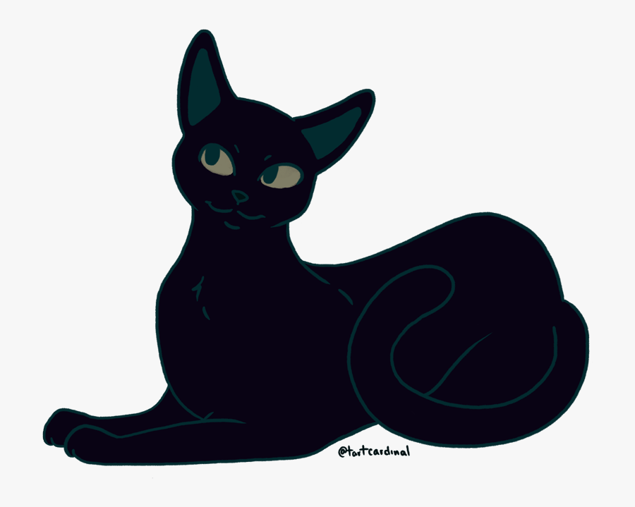 Black Cat, Transparent Clipart