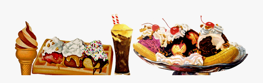 Sundae, Transparent Clipart