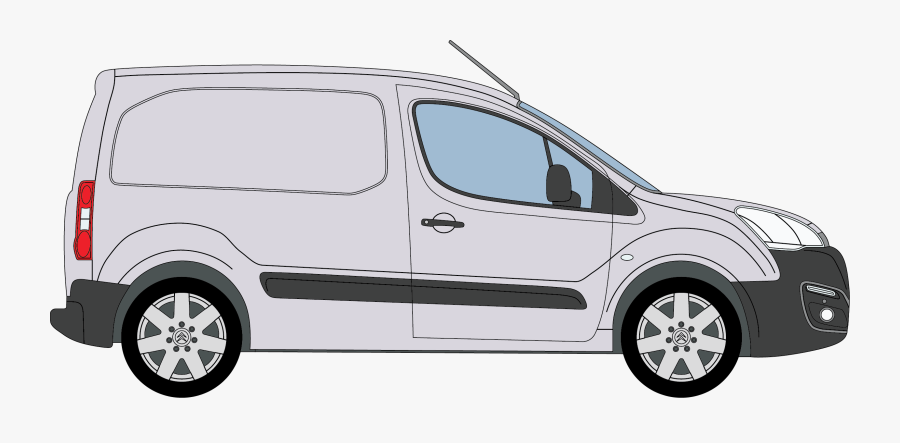 Citroen Berlingo Panel Van - Peugeot Partner L2 Rear, Transparent Clipart