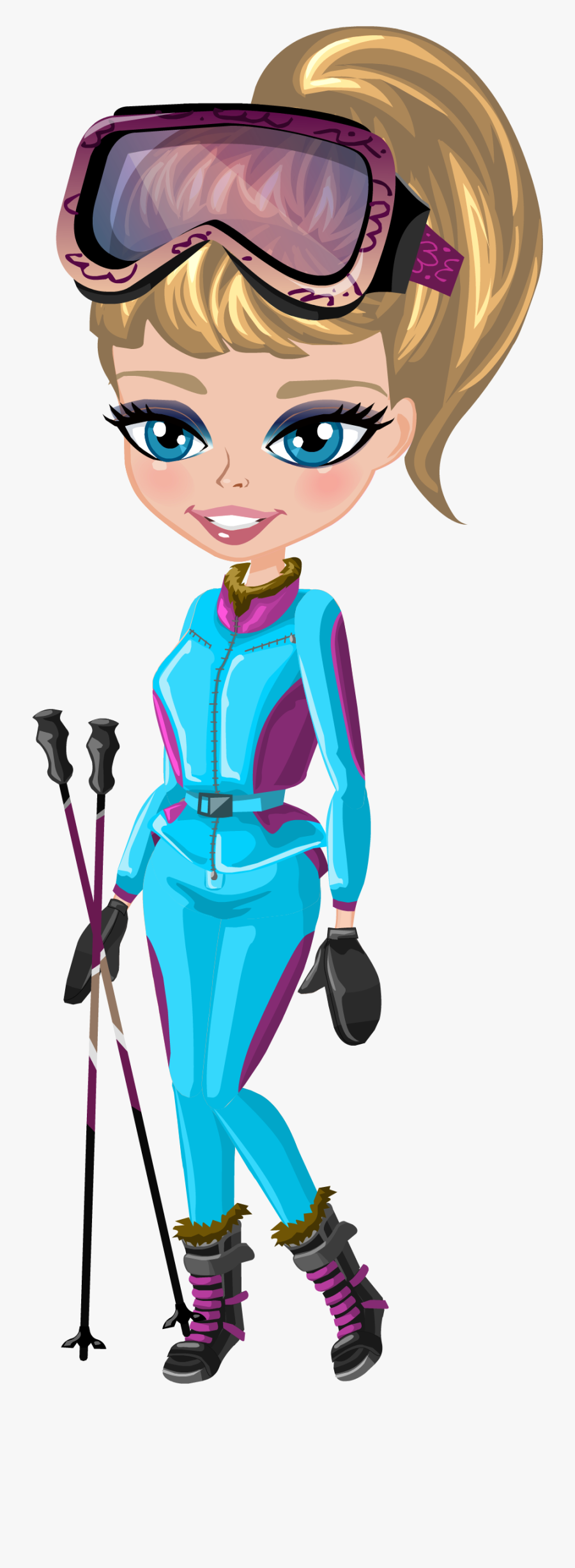 Fashland Dress Up For Girl Esqui De Viaje Clipart , - Fashland Dress Up For Fashion Look, Transparent Clipart