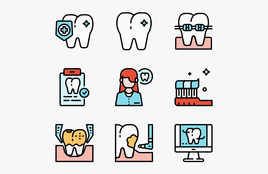 Icons Free Vector Dentistry - Child Rights, Transparent Clipart
