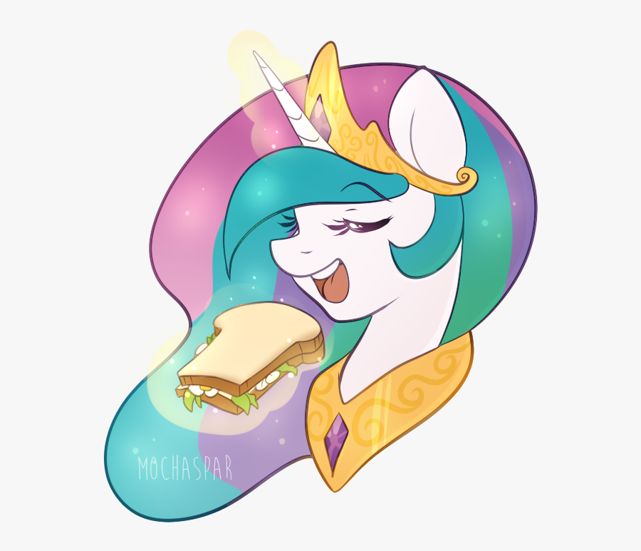 Mochaspar, Eating, Eyes Closed, Levitation, Magic, - Cartoon, Transparent Clipart