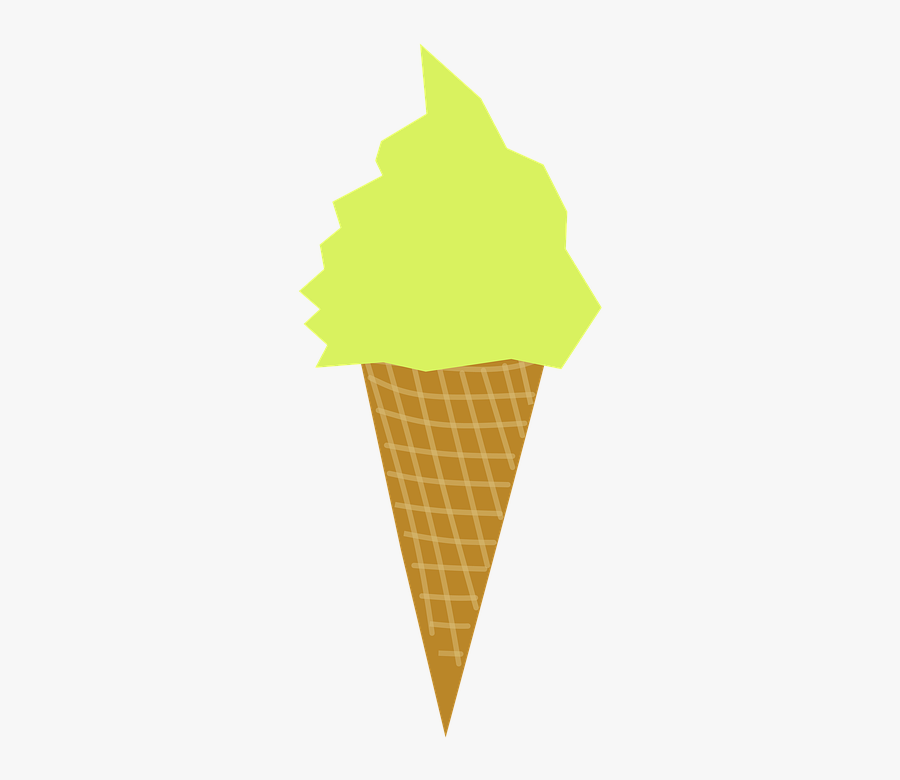 Ice Cream Cone, Transparent Clipart