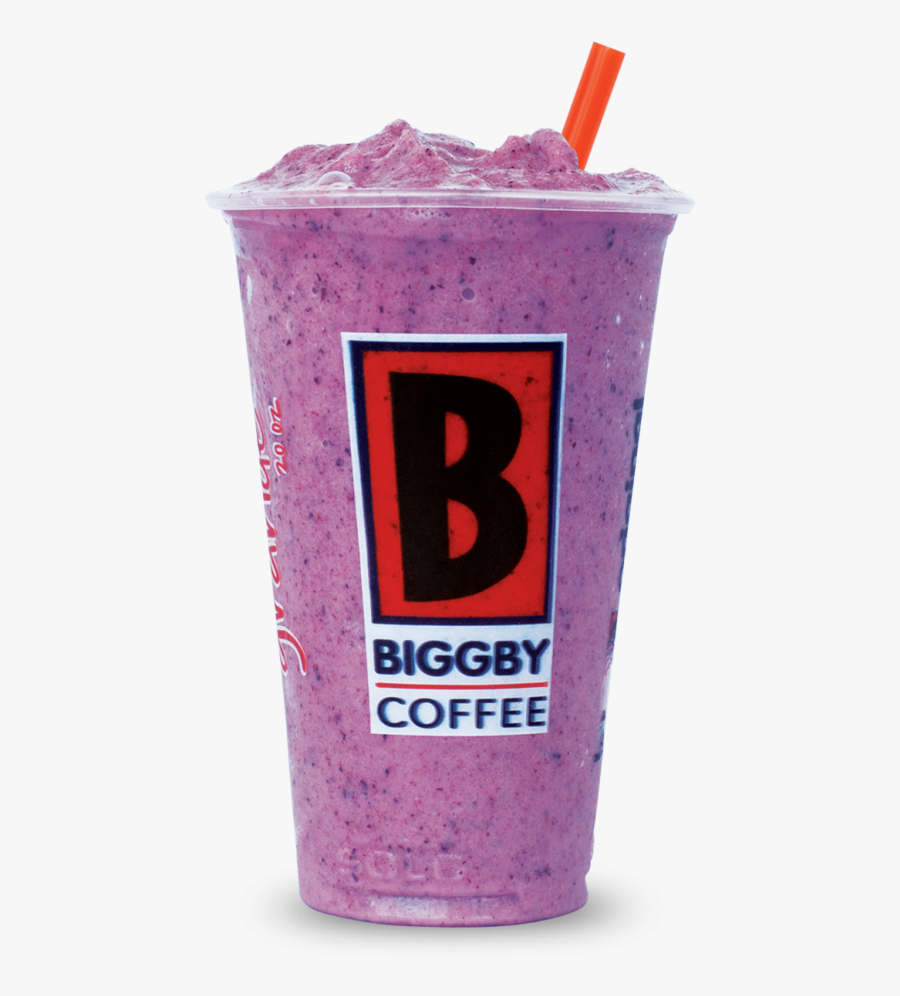 Smoothie Vector Slushie - Pomaberry Biggby, Transparent Clipart
