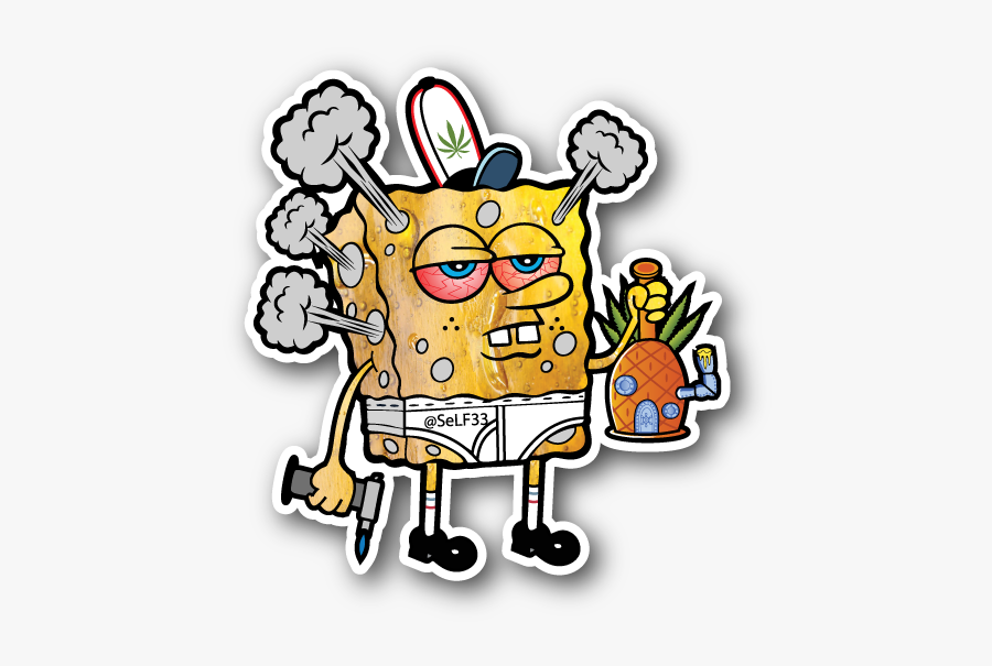 Drugs Clipart Joint Smoke - Stickers Weed, Transparent Clipart