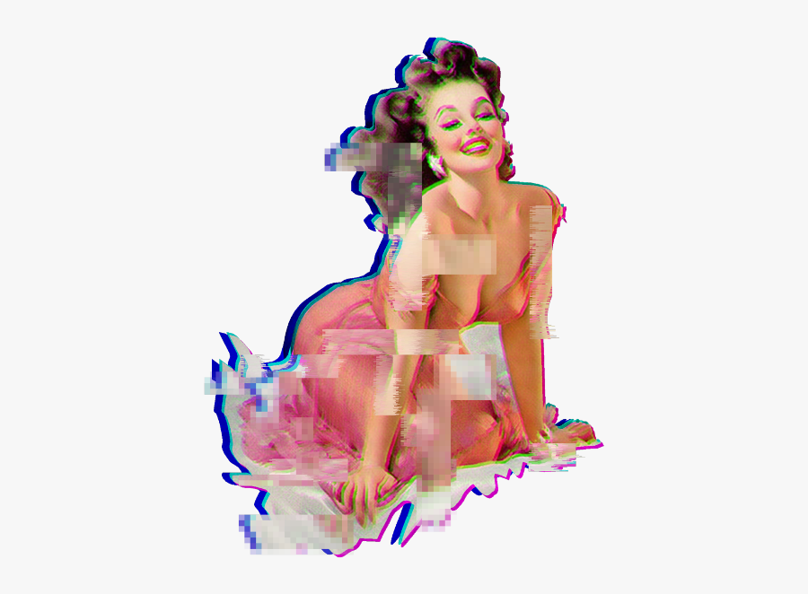 Pinup Freetoedit - Girl, Transparent Clipart