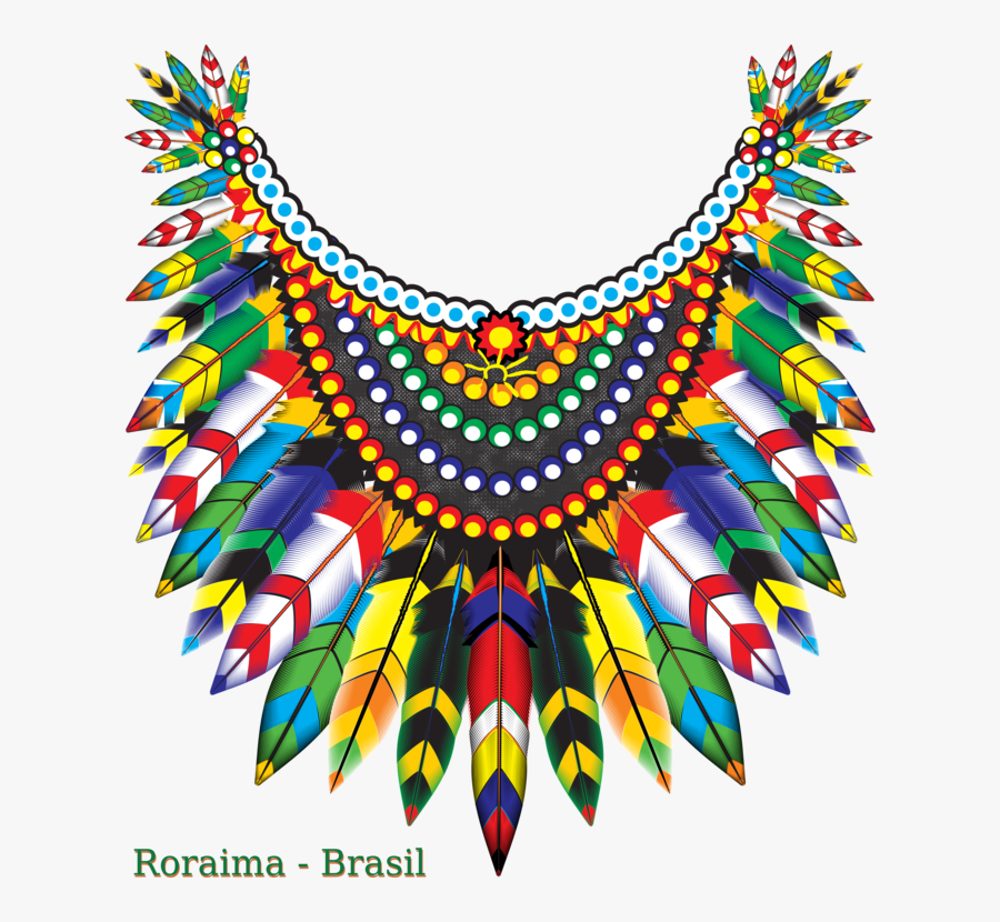 Art,symmetry,body Jewelry - Cocar De Pena Png, Transparent Clipart