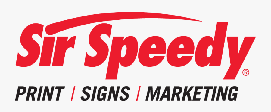 Sir Speedy Logo Cucamonga, Transparent Clipart
