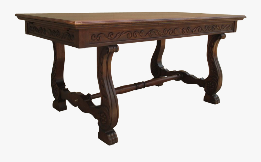 Antique Kitchen Table Ideas - Dining Table, Transparent Clipart
