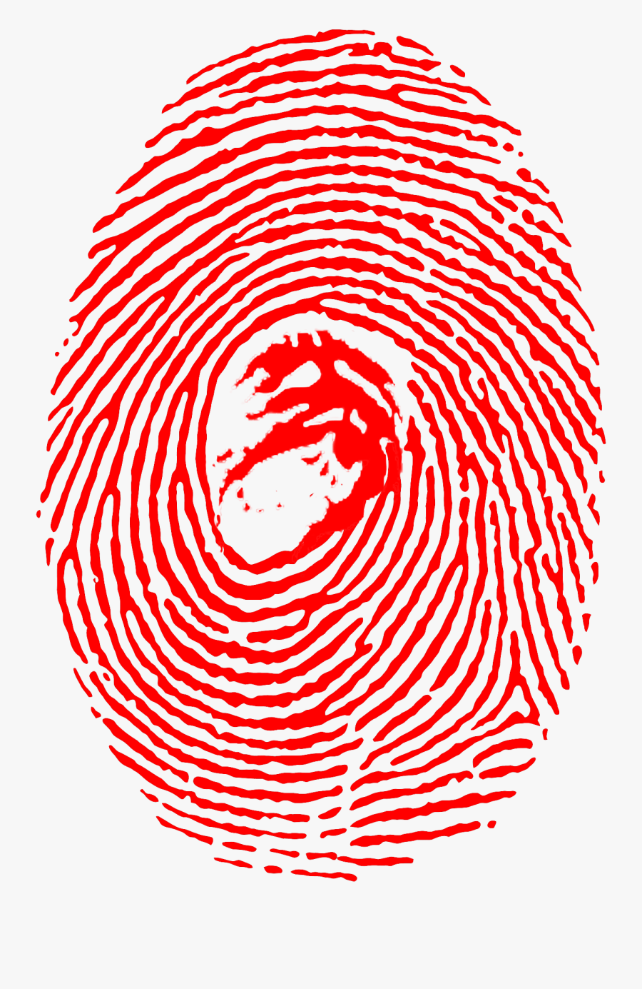 Thumb Print Png - Live Scan, Transparent Clipart