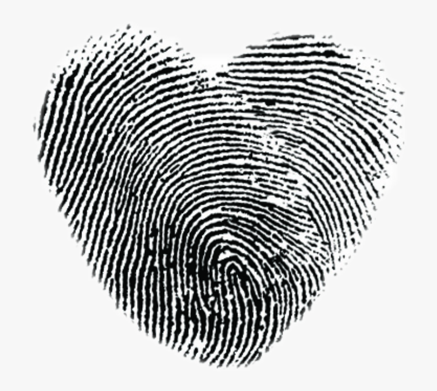 #heart #thumbprint - Fingerprint Tattoo Heart , Free Transparent Clipart - ...