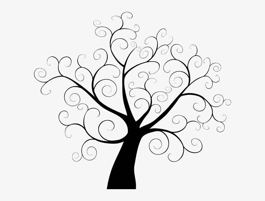 Simple Family Tree Drawing, Transparent Clipart