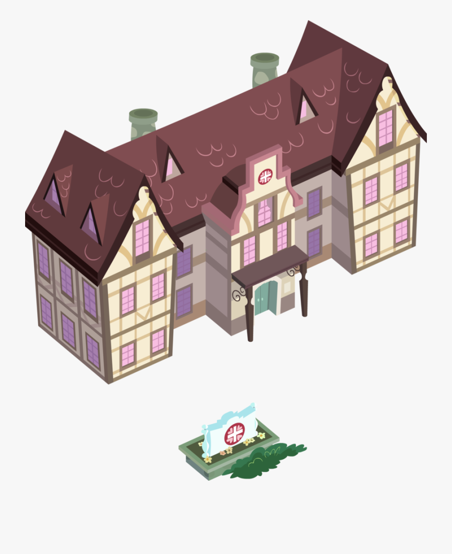 Miketheuser, Background, Building, Hospital, Isometric, - House, Transparent Clipart