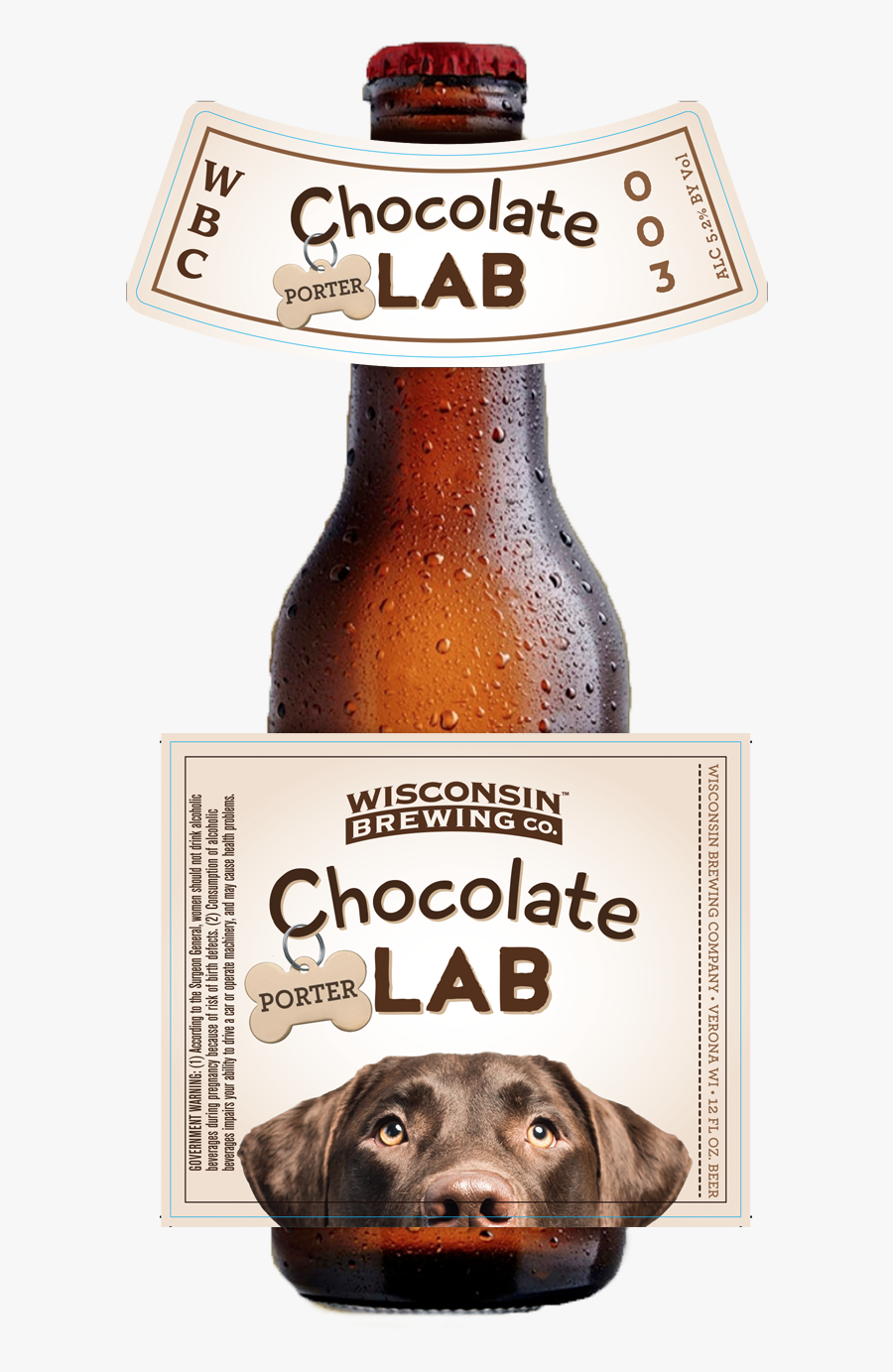 Chocolate Lab Png - Chocolate Lab Wisconsin Brewing, Transparent Clipart
