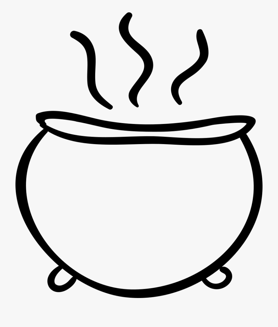 Transparent Hot Outside Clipart - Hot Pot Black And White Clipart, Transparent Clipart