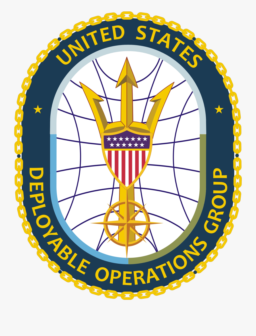 Seal Of The United States Coast Guard Deployable Operations - Coast Guard Special Forces Logo, Transparent Clipart