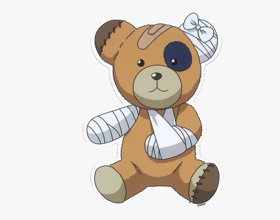 Boko Girls Und Panzer - Beat Up Teddy Bear, Transparent Clipart