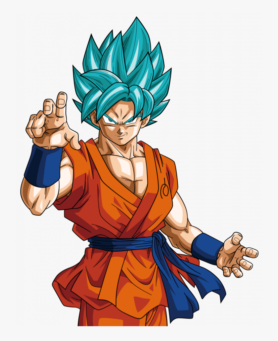 Goku Clipart For Printable - Goku Ssj Dragon Ball Super, Transparent Clipart