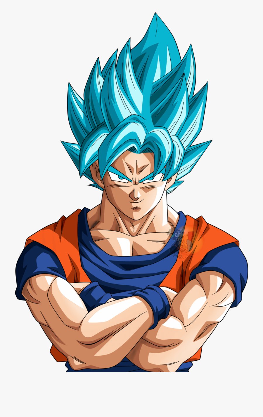 Png File Transparentpng - Goku Ssj Blue, Transparent Clipart