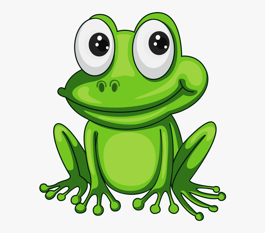 Drawing Frog Leaf - Clipart Frog, Transparent Clipart