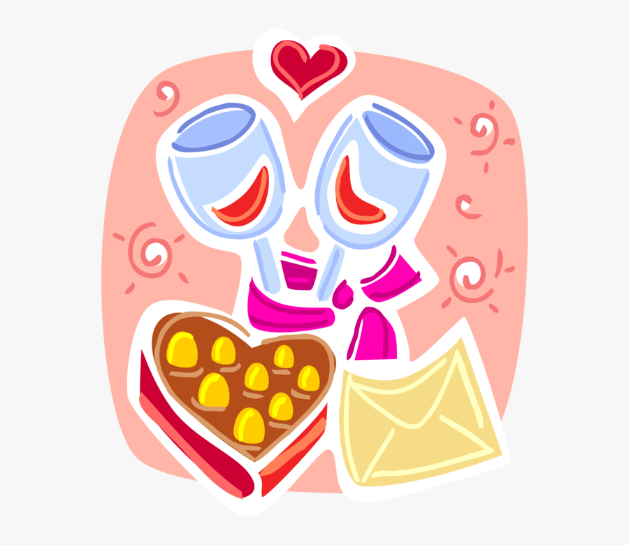 Vector Illustration Of Valentine"s Day Sentimental - Celebration Clip Art, Transparent Clipart