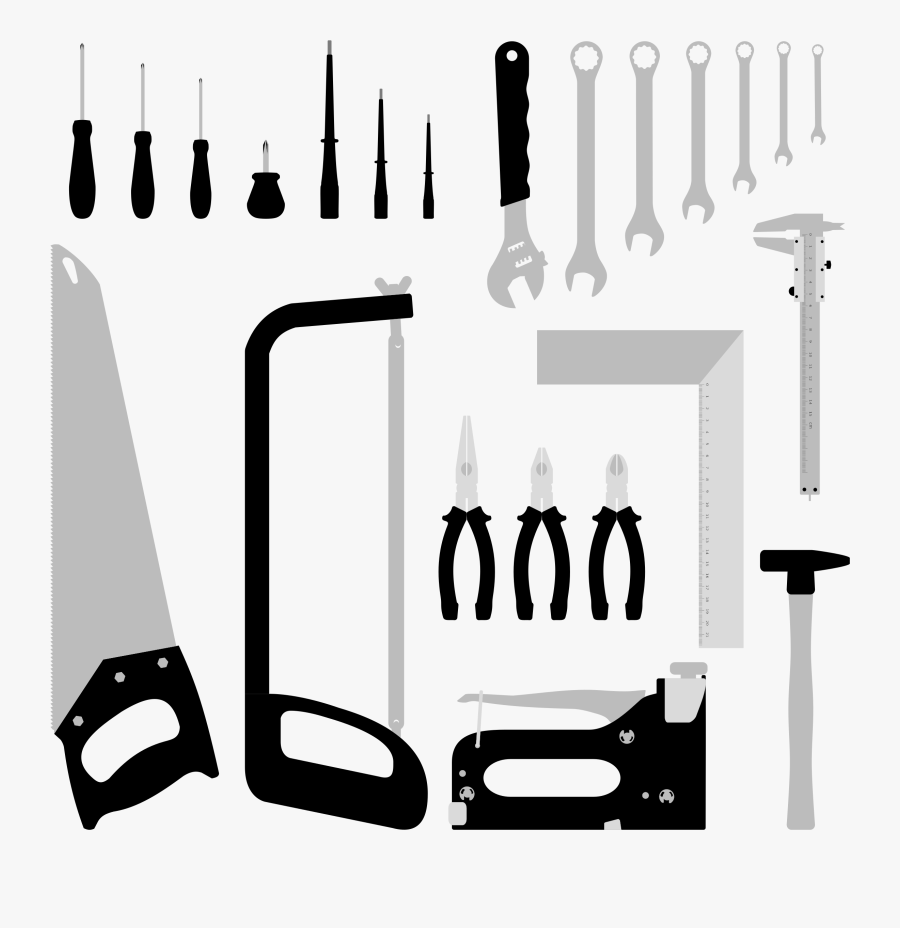 Tools Clipart Hand Tool - Tools Transparent Png, Transparent Clipart