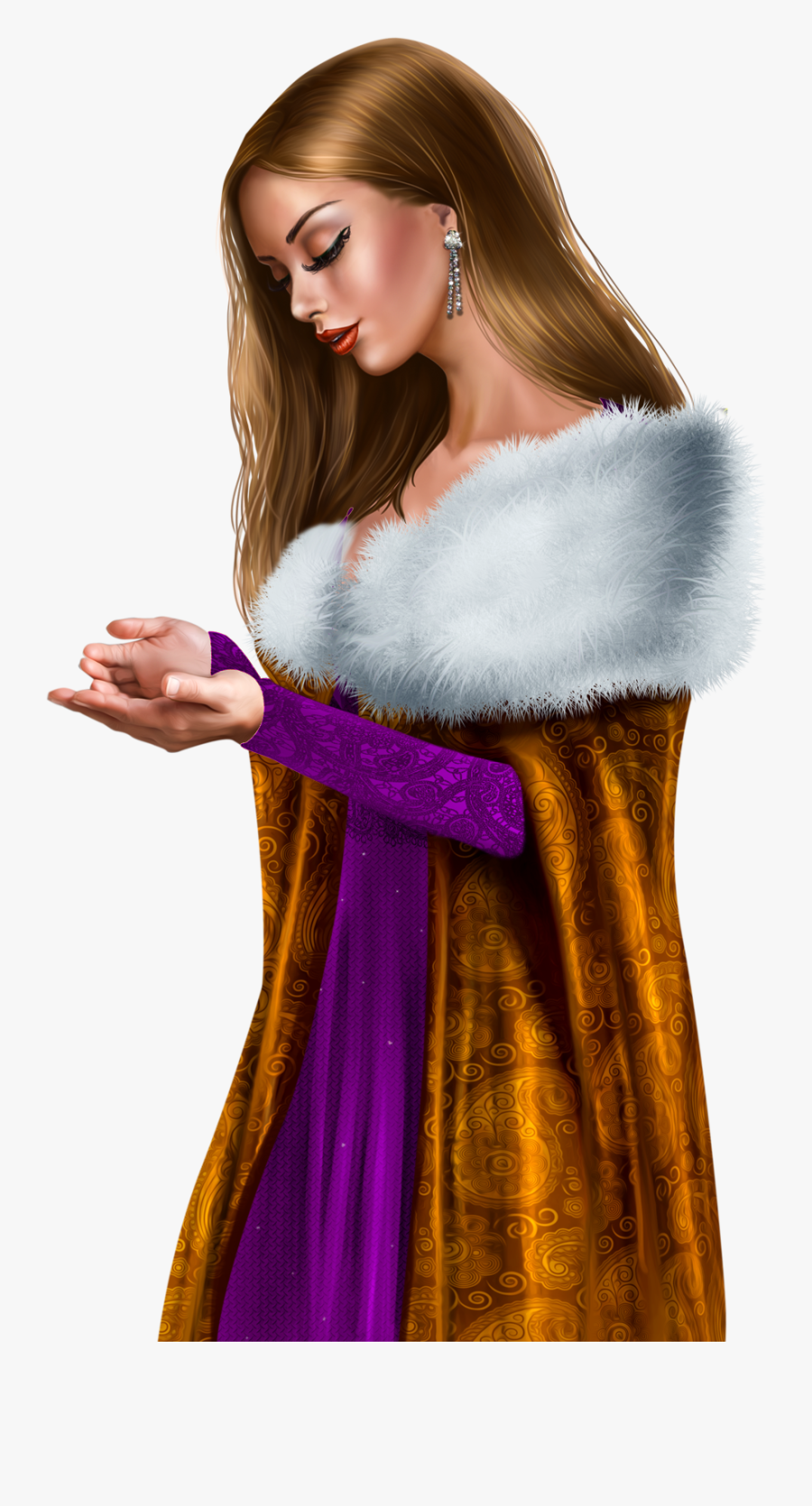 Girl, Transparent Clipart