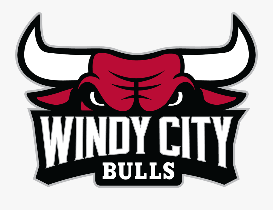 Windy City Bulls Logo, Transparent Clipart