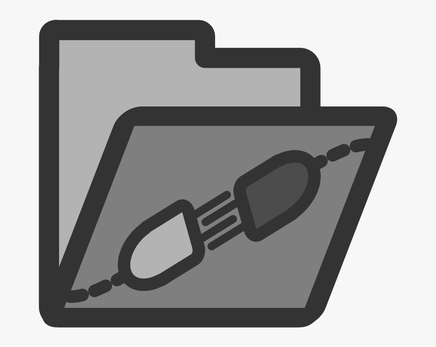 Plugin Folder Icon, Transparent Clipart