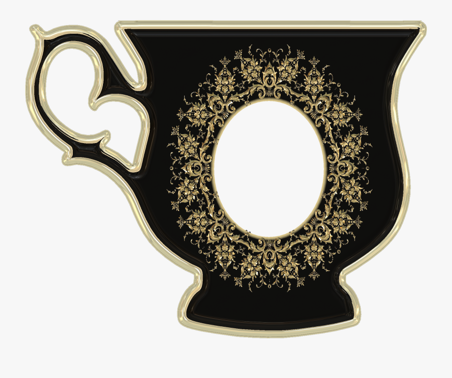 Teacup Cup Porcelain Tea Server - Tea Cup Photo Frame, Transparent Clipart