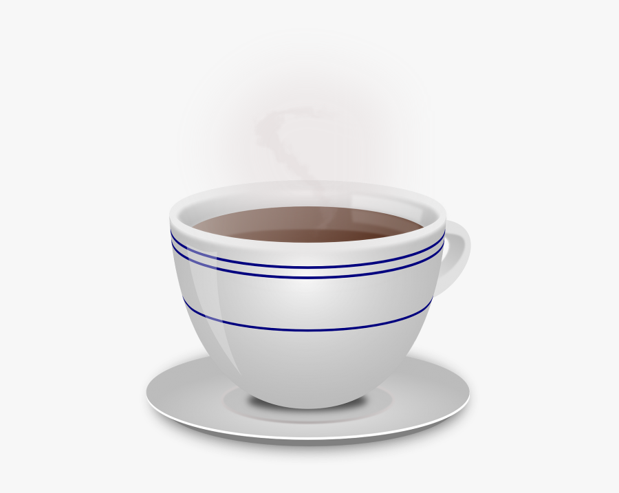 Cup Coffee Beverage - Taza De Cafe Caliente Png, Transparent Clipart