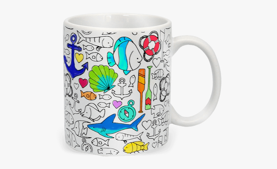 Brain Clipart Novelty Mug - Coffee Cup, Transparent Clipart