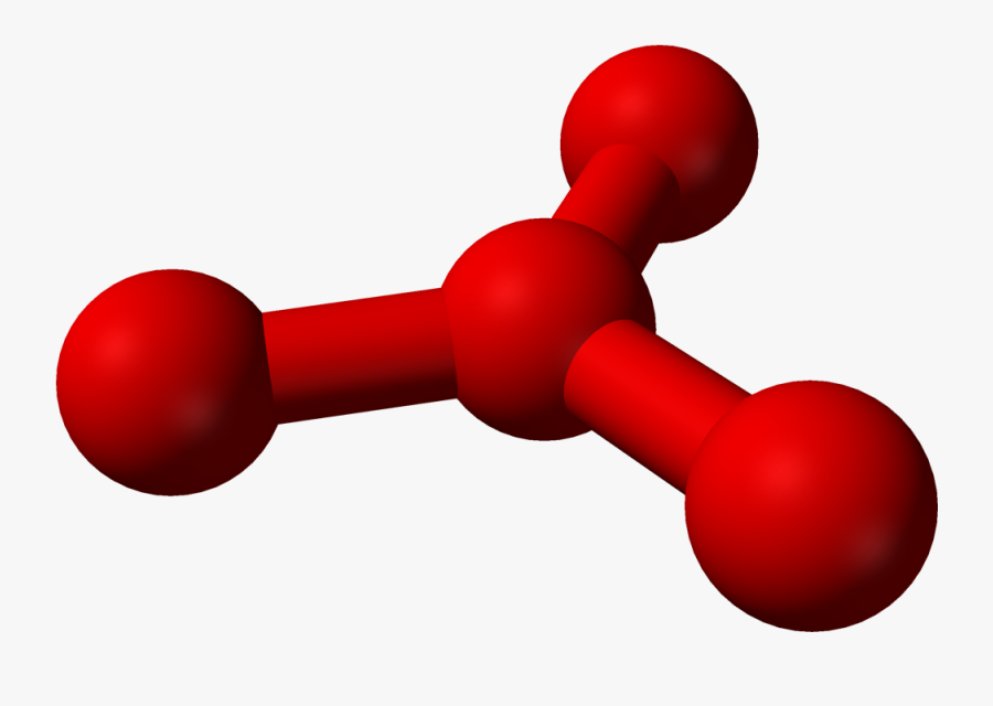 Tetraoxygen D3h 3d Balls - Czerwony Tlen, Transparent Clipart