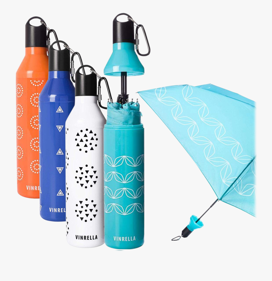 Vinrella Umbrella In A Bottle, Transparent Clipart