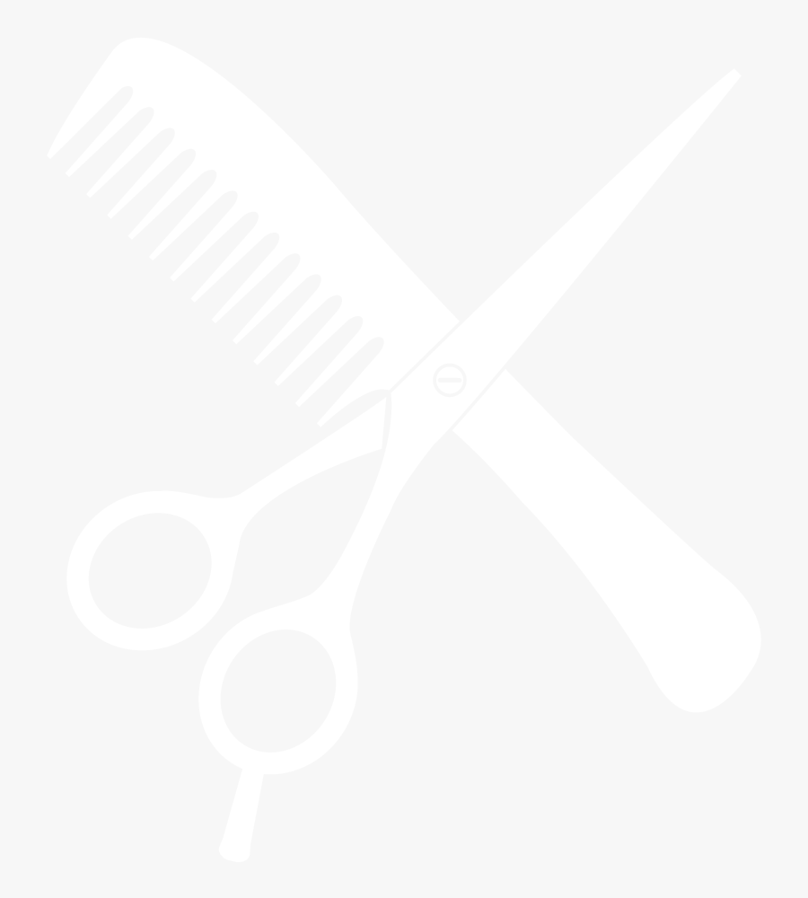 Transparent Scissors And Comb Png - Scissors And Comb Png, Transparent Clipart
