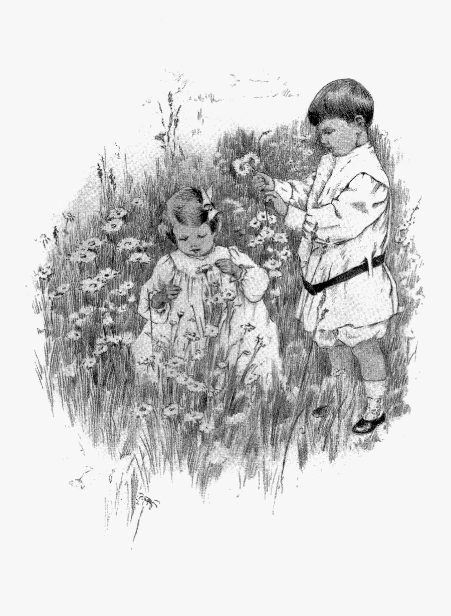 Field Of Wildflowers Clipart, Transparent Clipart