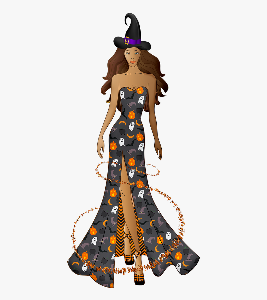 Sexy Halloween Witch Halloween Witch - Immagini Di Streghe Di Halloween, Transparent Clipart
